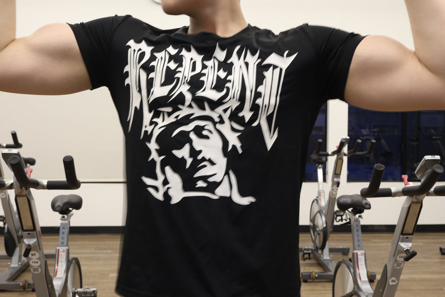 Repent to Jesus compression shirt