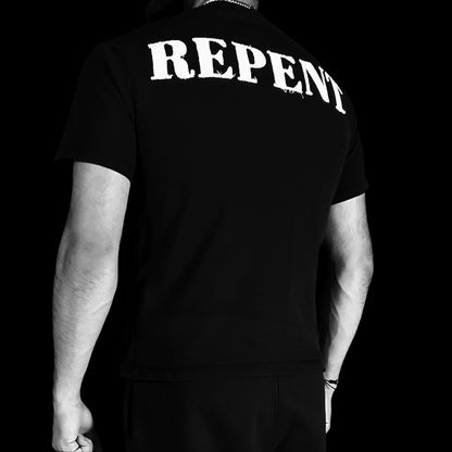 REPENT EMBROIDERED T-SHIRT - BLACK FRIDAY EXCLUSIVE PRODUCT