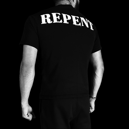 REPENT EMBROIDERED T-SHIRT - BLACK FRIDAY EXCLUSIVE PRODUCT